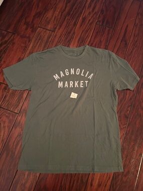 Magnolia Market NEW Royal Pine Shirt from Chip & Joanna Gaines Waco TX Sz Large
